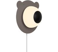 Nordlux Bruna Bear lámpara de pared 1x25 W blanco-marrón 2312951018