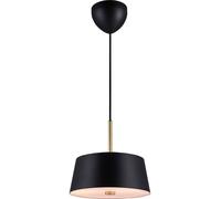 Nordlux Clasi lámpara colgante 3x10 W negro-oro 2312603003