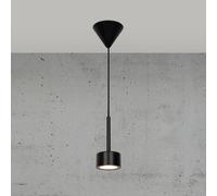 Nordlux lámpara colgante Clyde LED atenuable 1x5 W negro