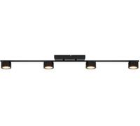 Nordlux Clyde lámpara de techo 4x5 W negro 2213530103