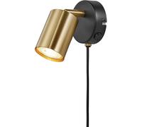 Nordlux Explore lámpara de pared 1x35 W negro-latón 2113251035