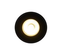 Nordlux Foco de techo empotrable LED Rosalee, negro, IP65, interruptor CCT EC:EPREL:1679166
