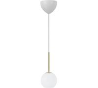 Nordlux Franca lámpara colgante 1x40 W blanco-latón 2312523035