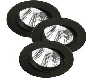 Nordlux Fremont lámpara empotrada 3x4.5 W negro 47580103
