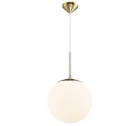 Nordlux Lámpara colgante Grant 25 - E27 1x25 W - Blanco-oro (2010563035)