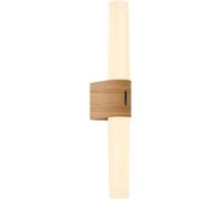 Nordlux Helva lámpara de pared 1x9 W blanco-madera 2015311004