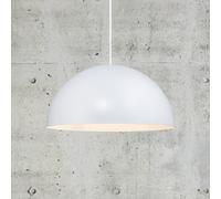 Nordlux Lámpara colgante Ellen 40 pantalla de metal blanco