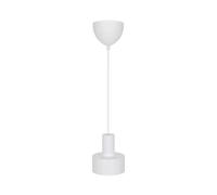 Nordlux Lámpara colgante Matis, blanca, Ø 13 cm, metal