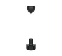 Nordlux Lámpara colgante Matis, negra, Ø 13 cm, metal