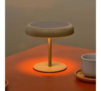 Nordlux Lámpara de mesa LED solar con batería Elmer, verde, metal, IP44 EC:EPREL:2117700