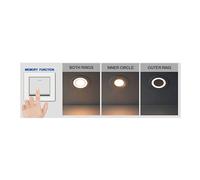 Nordlux Clyde lámpara empotrada 1x12 W blanco 47500101