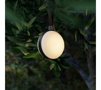 Nordlux lámpara exterior LED Bring to go Ø 12 cm blanco/negro