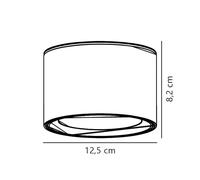 Nordlux LED downlight de techo Landon Smart, blanco, altura 8,2 cm