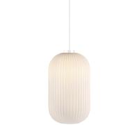 Nordlux Milford lámpara colgante 1x40 W blanco-ópalo 46573001