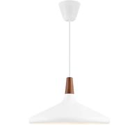 Nordlux Nori lámpara colgante 1x40 W blanco-marrón 2120823001