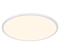 Nordlux Oja 42, IP54, 3000/4000K, LED, plafón regulable, IP54, blanco, color de luz regulable, 2210666101