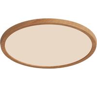 Nordlux Oja plafón 1x18 W blanco-madera 47276004