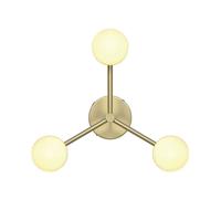 Nordlux Contina lámpara colgante 3x5 W latón 2512096035