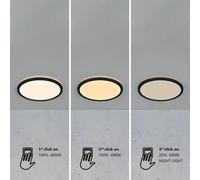 Nordlux Oja plafón 1x14.5 W blanco-negro 2015026103