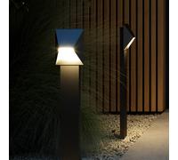 Nordlux Pontio Garden bolardo luminoso Altura 85 cm, negro