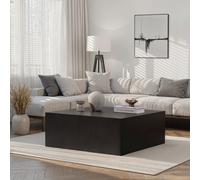 Nordure Prizma Mesa de Café Madera Negra