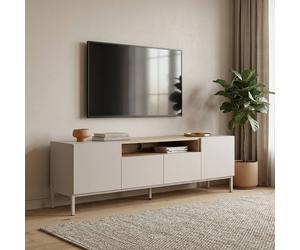 Nordure Soporte para TV Sandstone y Sapphire Oak