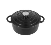 Nordwik Olla de hierro fundido Nordwik redonda 2.5 l Negro