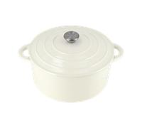 Nordwik Olla de hierro fundido Nordwik redonda 5 l Crema