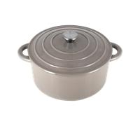 Nordwik Olla de hierro fundido Nordwik redonda 5 l Taupe
