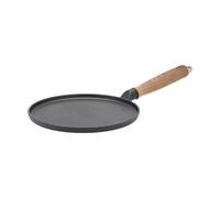 Nordwik Sartén para panqueques de hierro fundido con mango de madera Nordwik 23 cm
