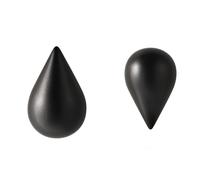 Normann Copenhagen 2 perchas Dropit grandes. negro