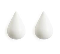 Normann Copenhagen 2 perchas Dropit pequeñas. blanco
