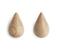 Normann Copenhagen 2 perchas Dropit pequeñas. madera