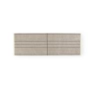 Normann Copenhagen Alfombra de pasillo Seam 80x250 cm Tonos grises. 80x250 cm
