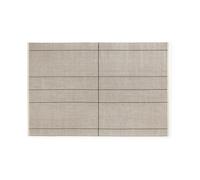 Normann Copenhagen Alfombra Seam Tonos grises. 200x300 cm
