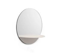 Normann Copenhagen Espejo redondo Horizon blanco