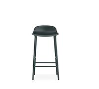 Normann Copenhagen Form - Silla de Bar (Acero, plástico, 77 cm), Color Verde