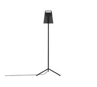 Normann Copenhagen Lámpara de pie Stage Black. acero con recubrimiento en polvo