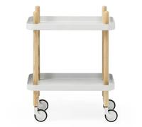 Normann Copenhagen Mesa auxiliar Block gris claro