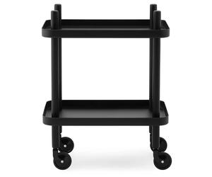 Normann Copenhagen Mesa auxiliar Block negro-negro