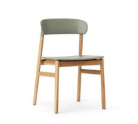 Normann Copenhagen Silla de roble Herit dusty green (verde)