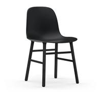 Normann Copenhagen Silla Form patas negras negro