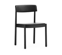Normann Copenhagen Silla Timb con cojín Black/ Ultra Leather - Black
