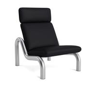 Normann Copenhagen Sillón lounge Tube Ultra Black 41599