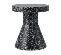 Normann Copenhagen Taburete Bit Cone negro-blanco