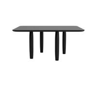 NORR11 Mesa auxilar Oku Roble negro. 80x80 cm