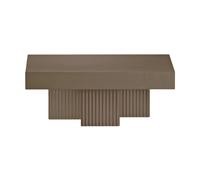 NORR11 Mesa de centro Gear Arcilla. 100x100 cm