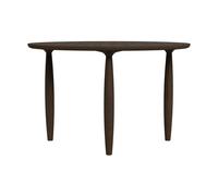 NORR11 Mesa de comedor Oku Roble ahumado oscuro. Ø120 cm