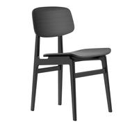 NORR11 Silla NY11 Roble teñido negro