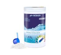 Nortembio Elevador pH Plus 1,4kg Piscinas y Spas en Formato Polvo. Mejora la Calidad del Agua. Seguro para toda La Familia.